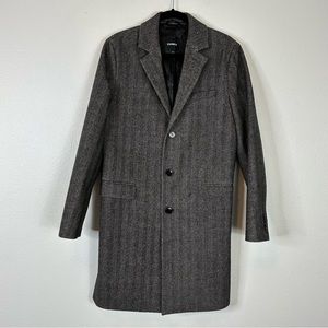Women’s Express Gray Wool Coat